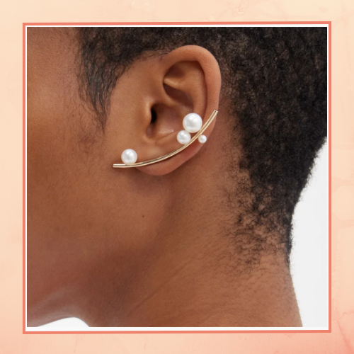 Pearl Long Earrings