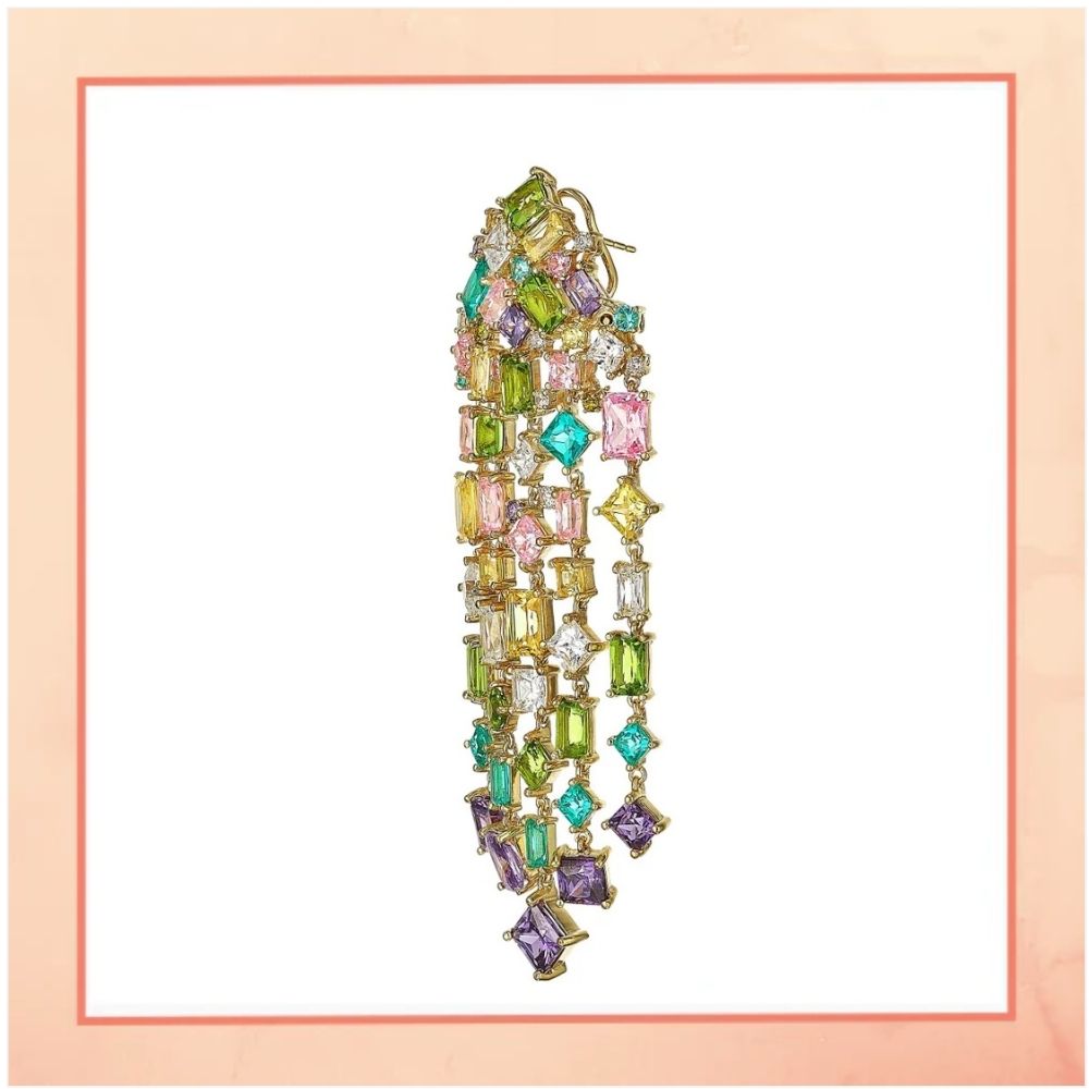 Rainbow in the Monsoon Earrings