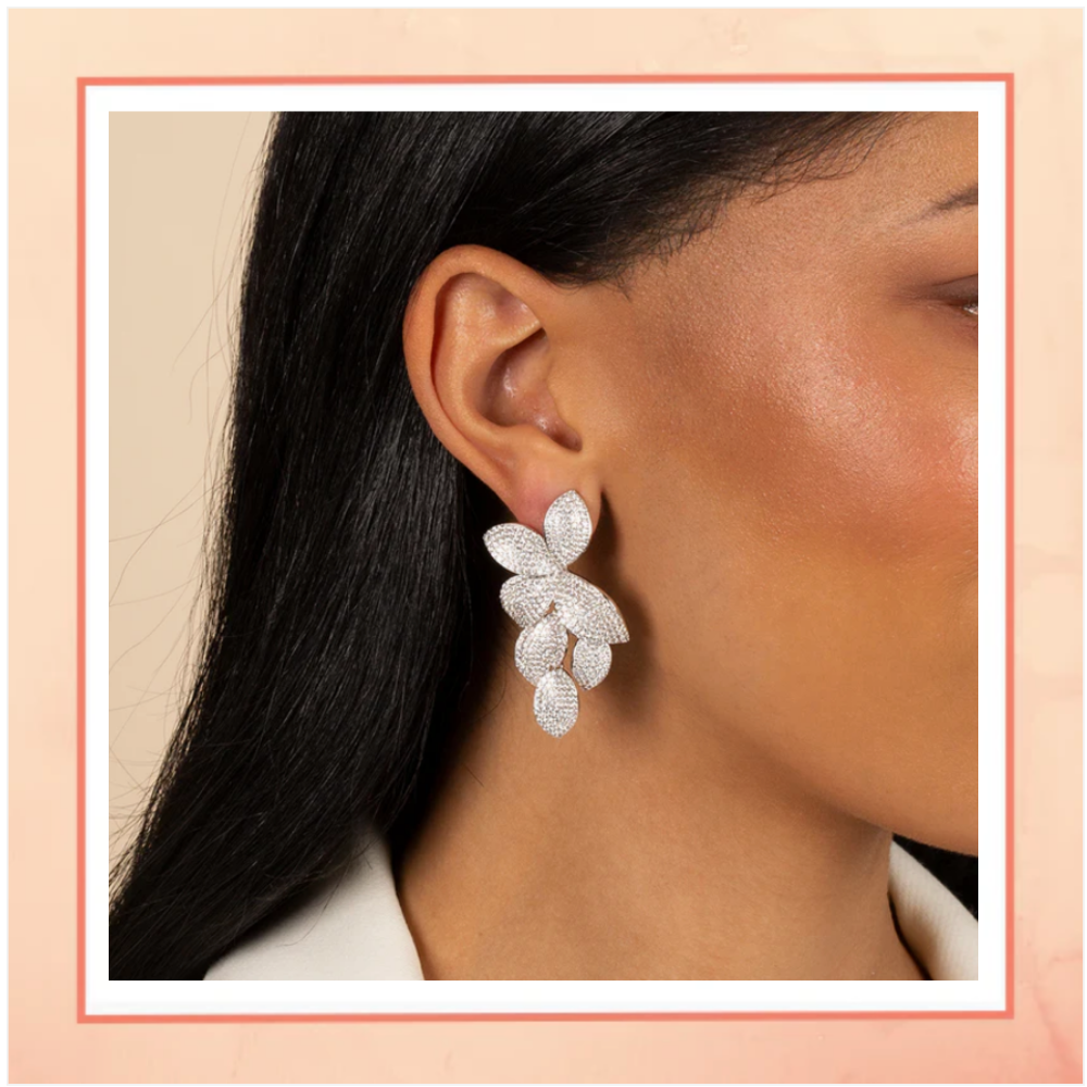 A Flower Branch Earrings