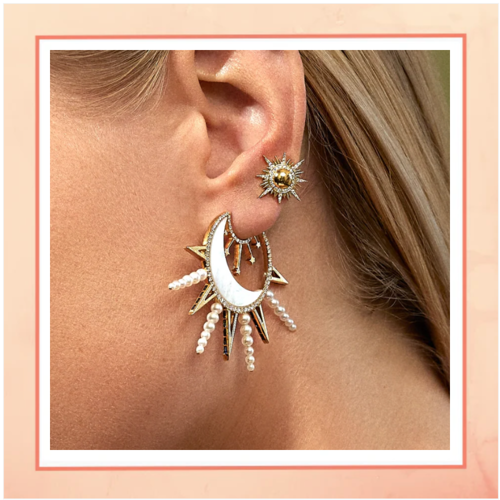 Escape to the Moon Earrings