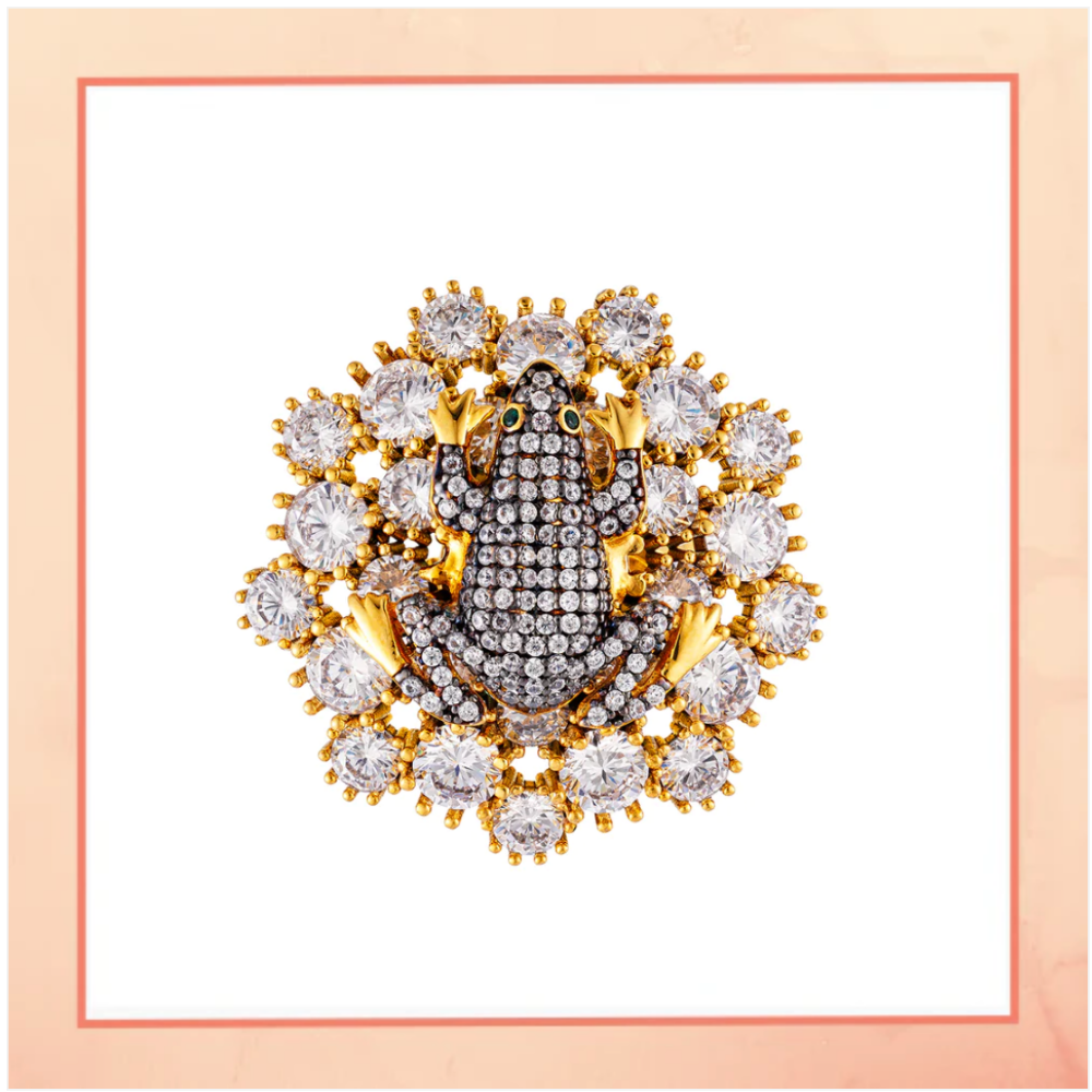 A Rich Frog Ring