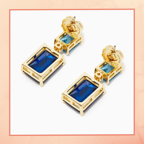 Blue Drop Earrings