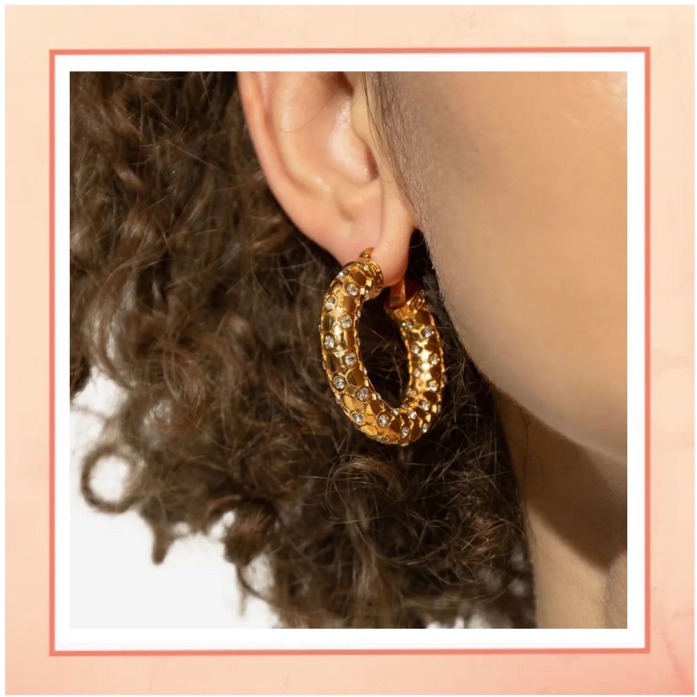 Sun on Star Earrings