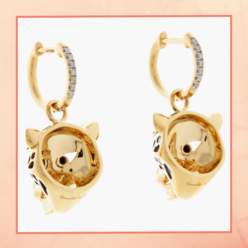 Leapord Earrings