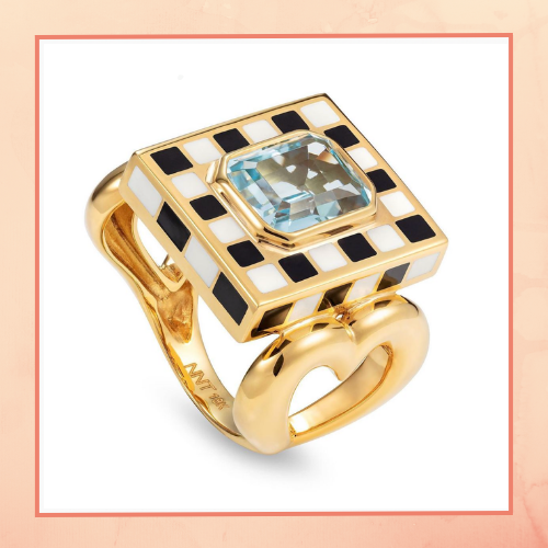Unique Checker Ring