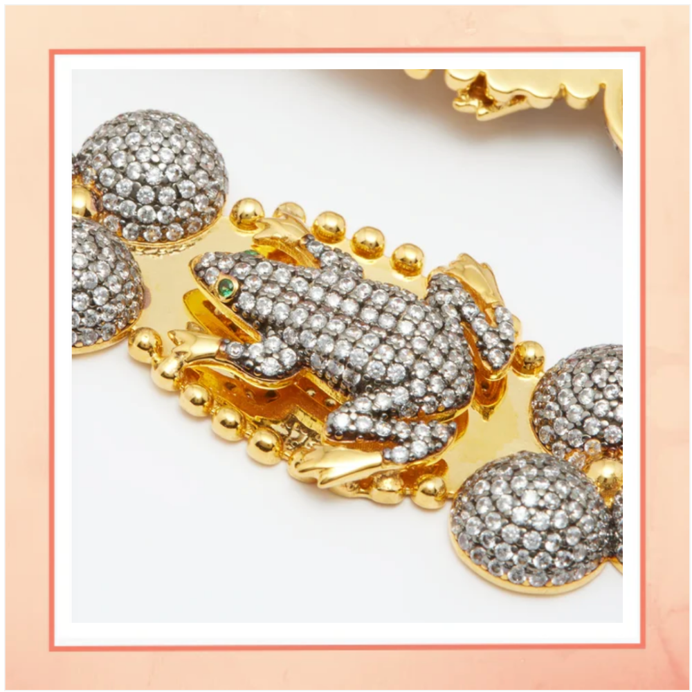 Princely Frog Earrings