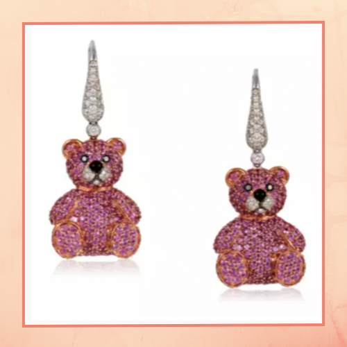 Teddy Bear Earrings