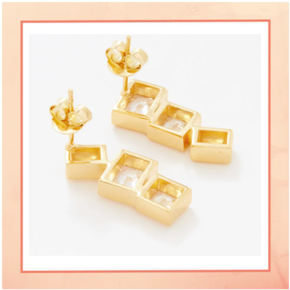 Tetris Earrings