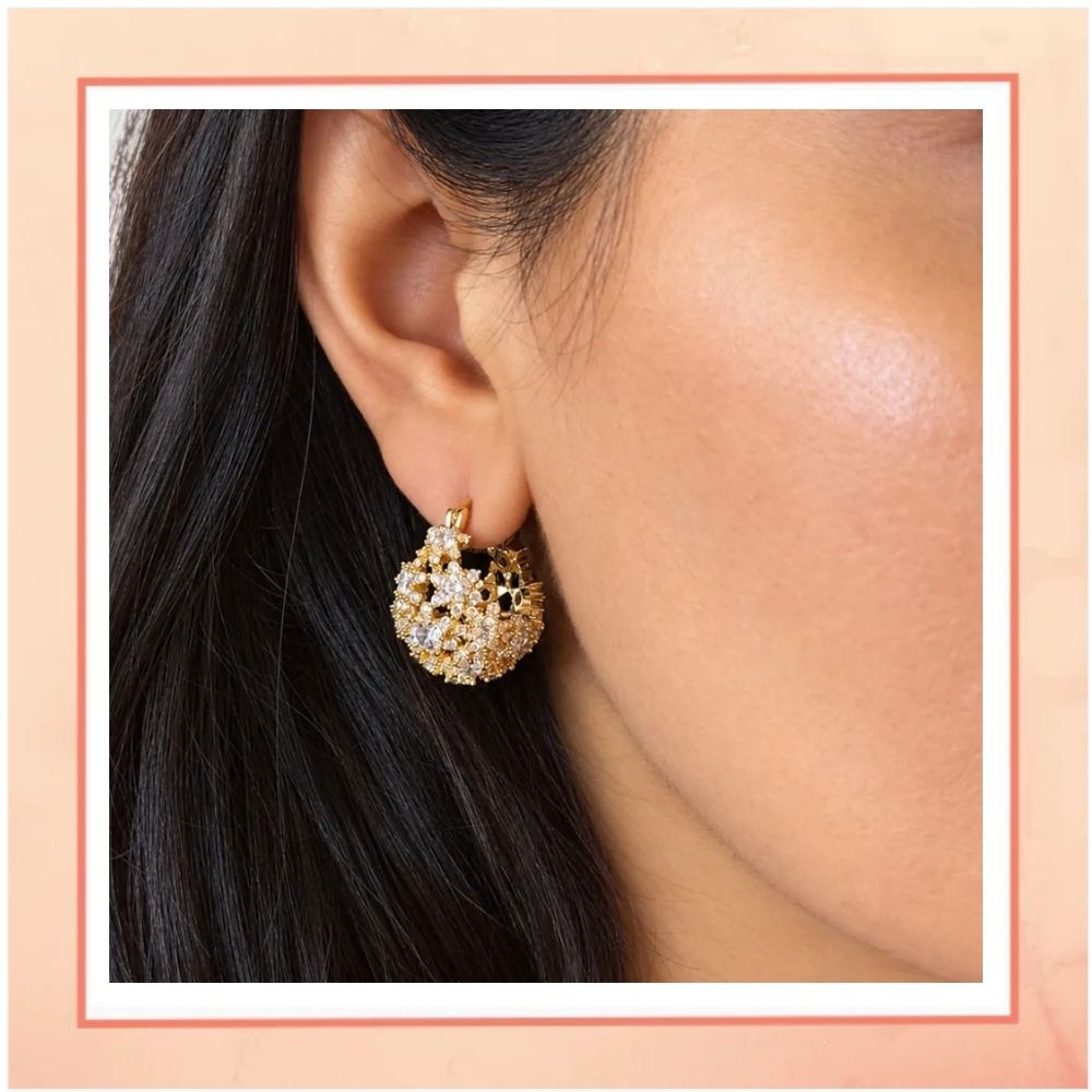 A Basket of Flowers Earrings