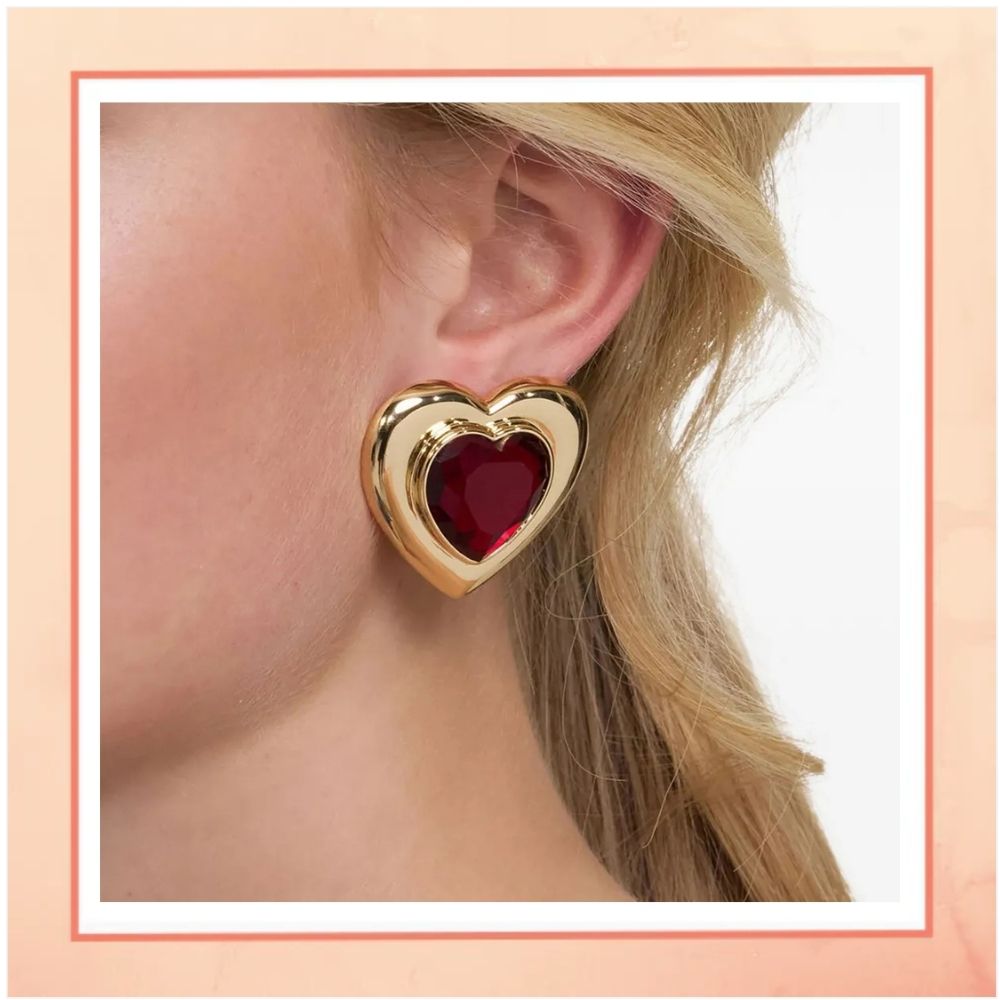 A Big Heart Earrings