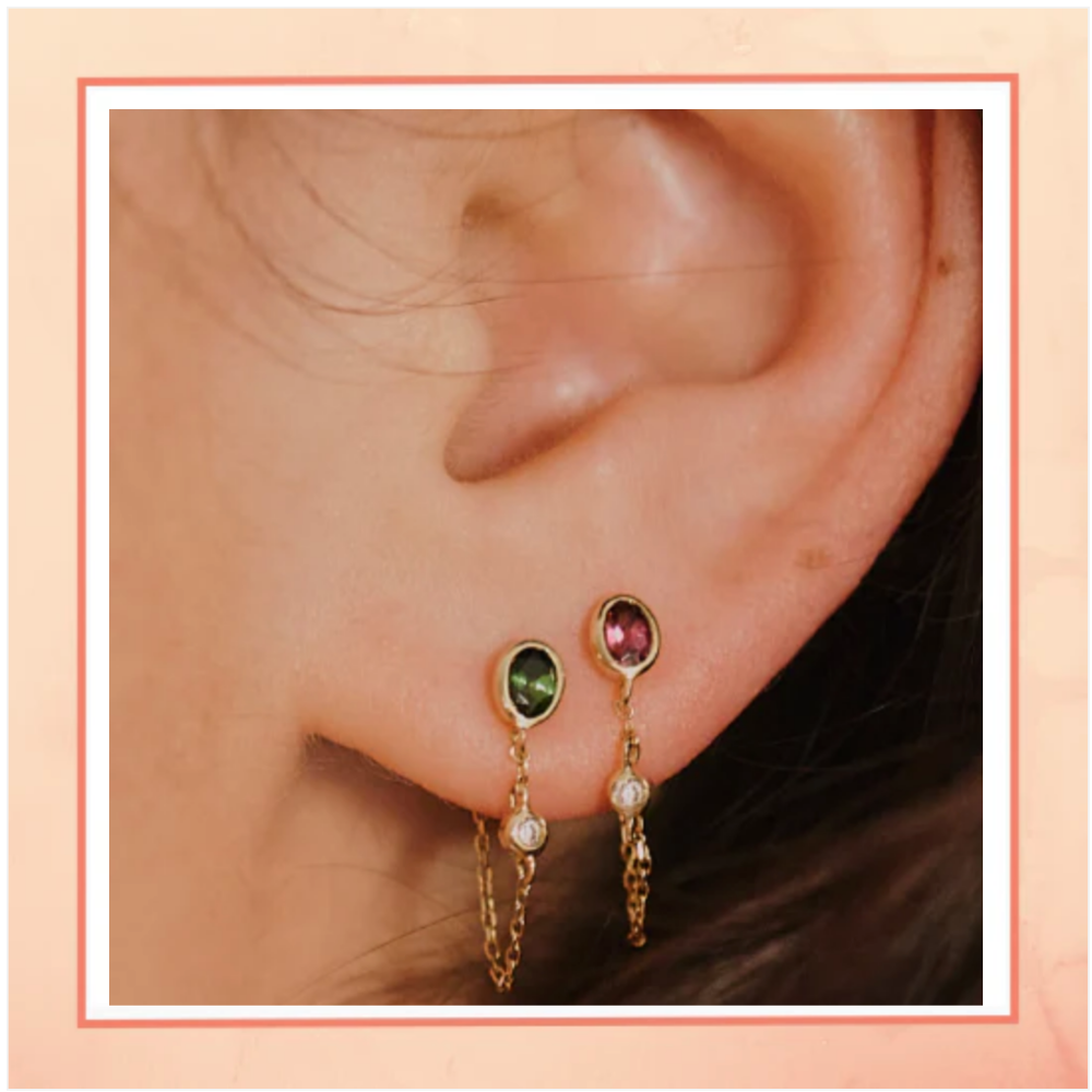 1 Ear Dangling Earrings
