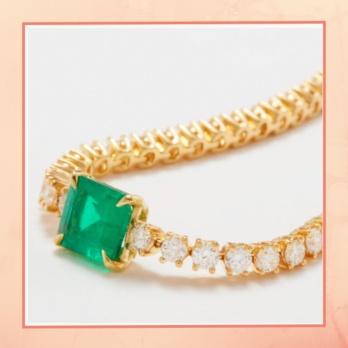Emerald Centre Bracelet