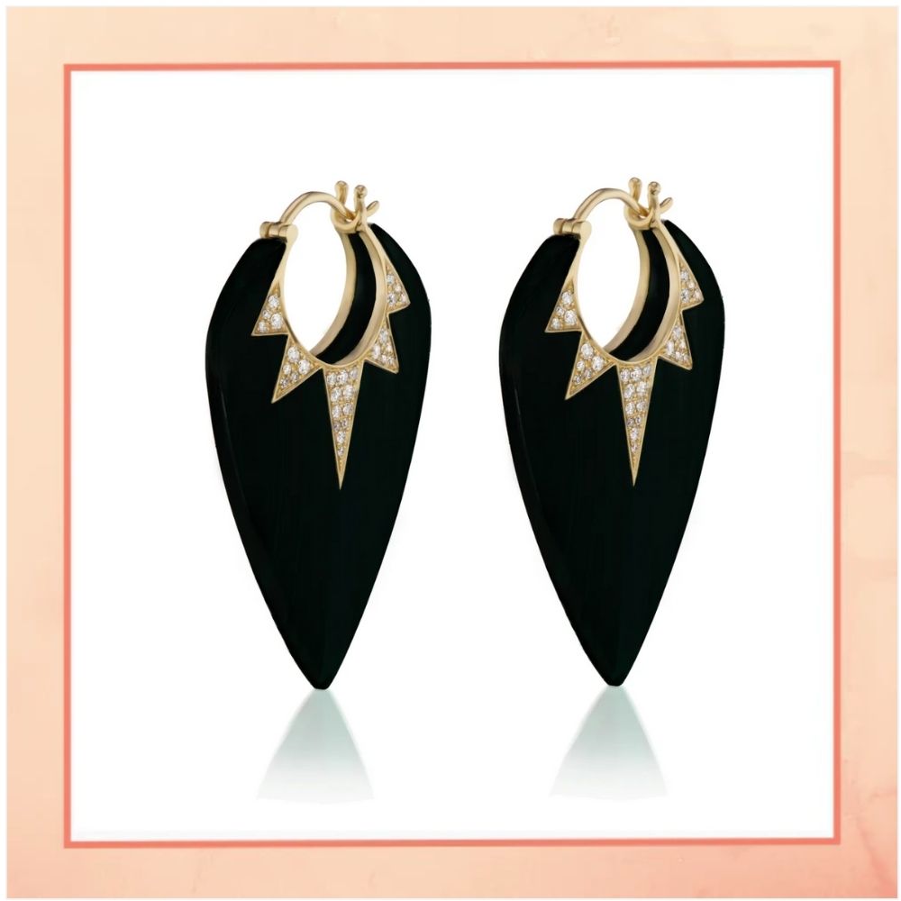 Bold & Black Earrings