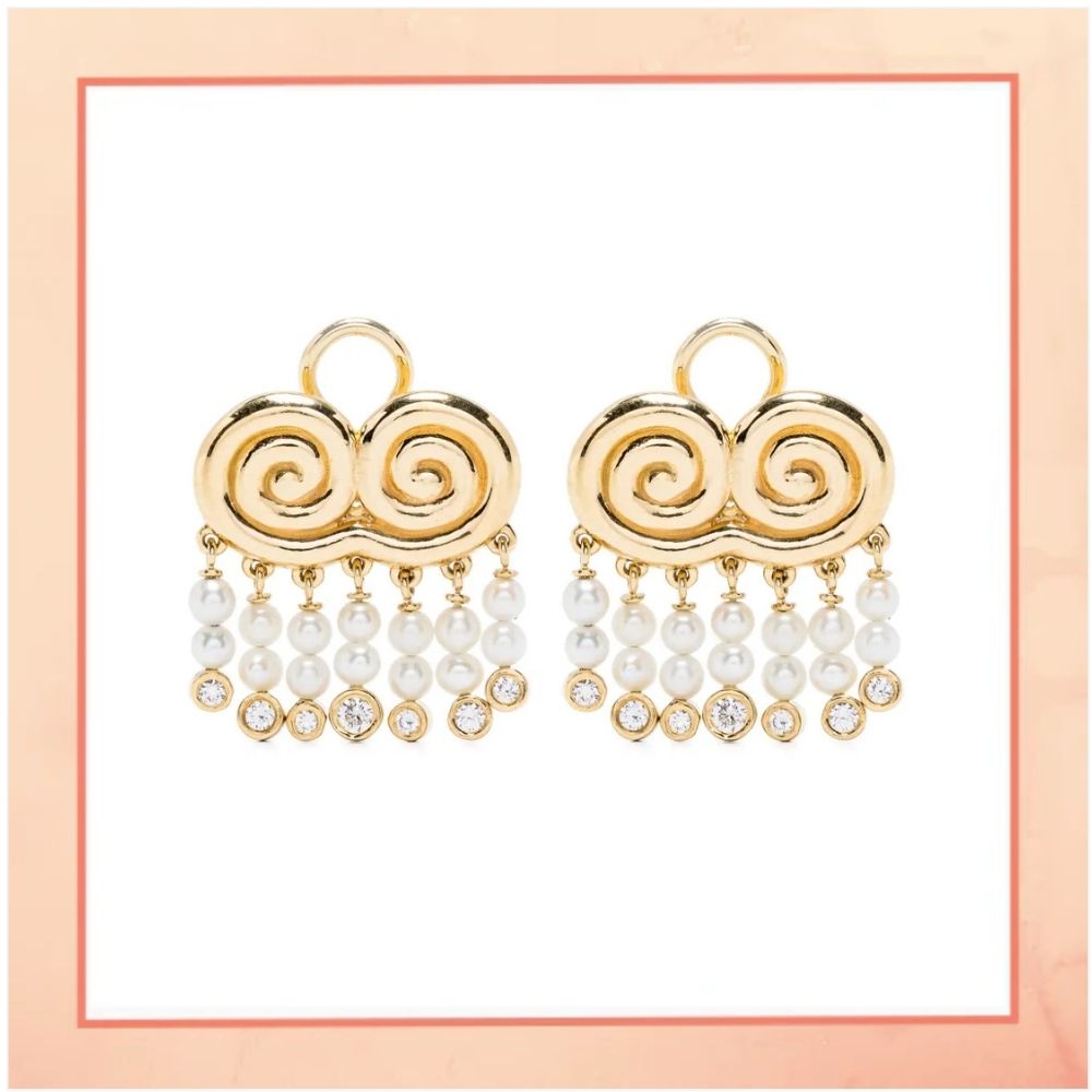 Pearl Shower Earrings