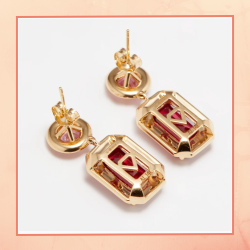 Ruby Rich Earrings