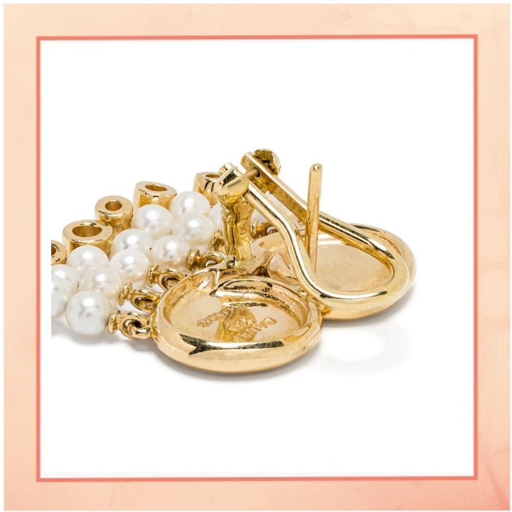 Pearl Shower Earrings