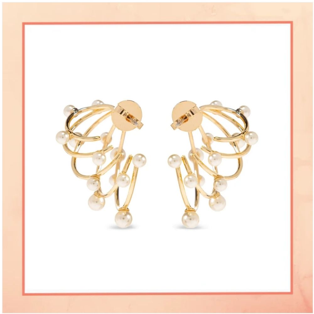 Pearl Cage Earrings