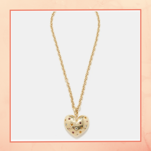 Heart with Stars Necklace