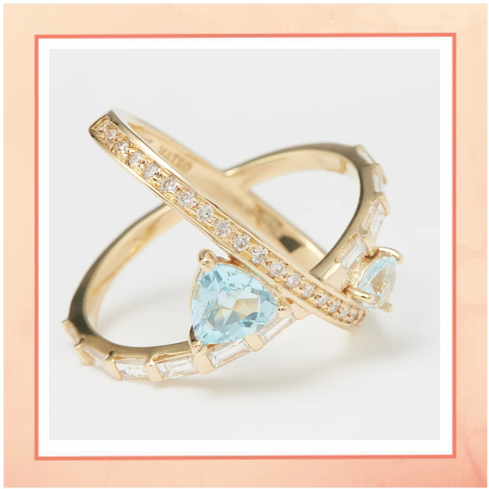 A Blue Galaxy Ring