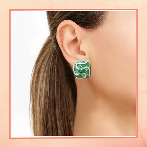 Shades of Green Earrings