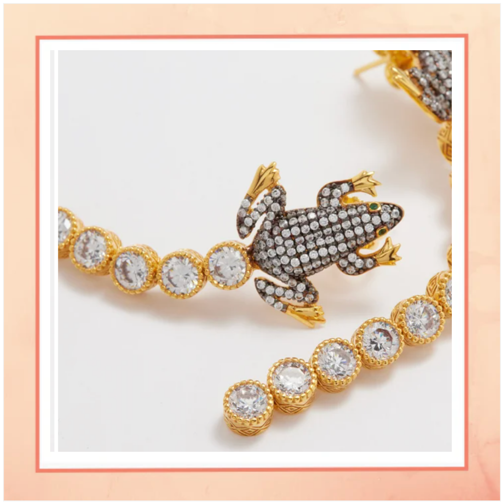 A Froggy Trail Earrings