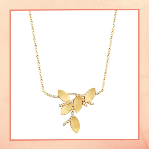 Gold Leaf Necklace