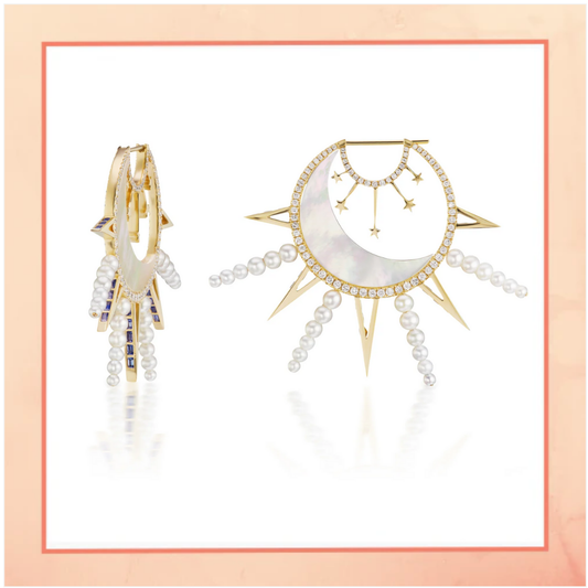 Escape to the Moon Earrings