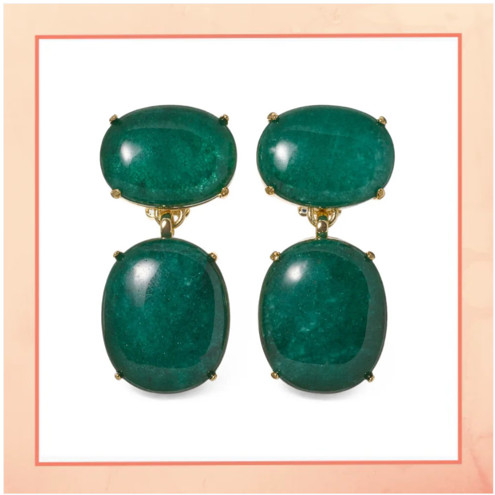Classic Emerald Drop Earrings