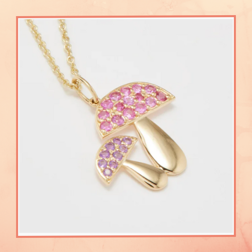 Playful Mushroom Pendant