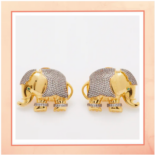 2 Elephants in the room Earrings