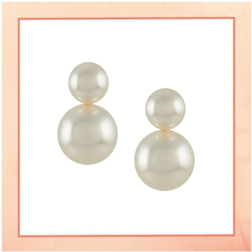 Simple Pearls Earrings