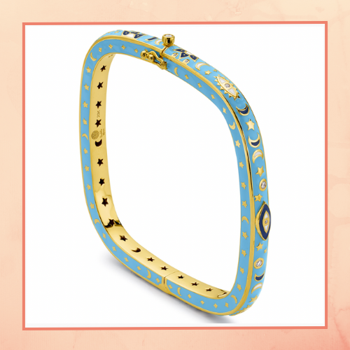 Blue Hamsa Bracelet
