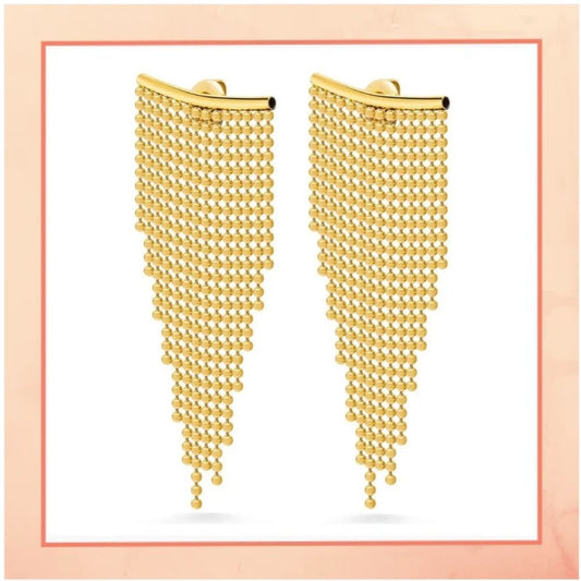 Long Mesh Earrings