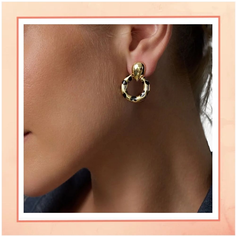 Leopard Print Earrings