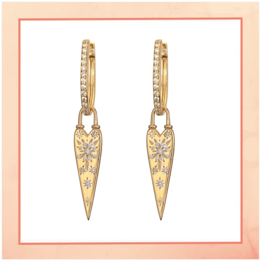 Cone Hoop Earrings