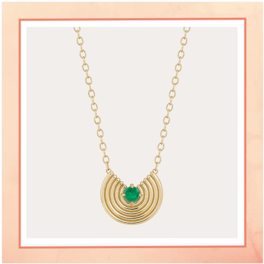 Golden Galaxy Pendant
