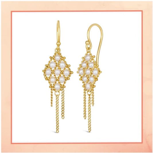Tangled Pearls Earrings