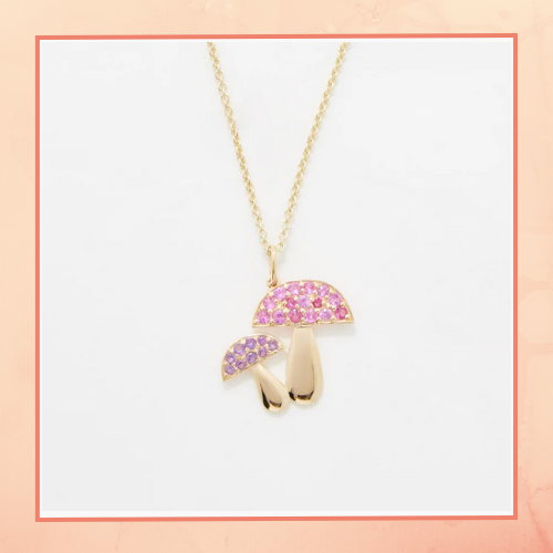 Playful Mushroom Pendant