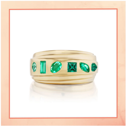 Emerald & Gold Ring