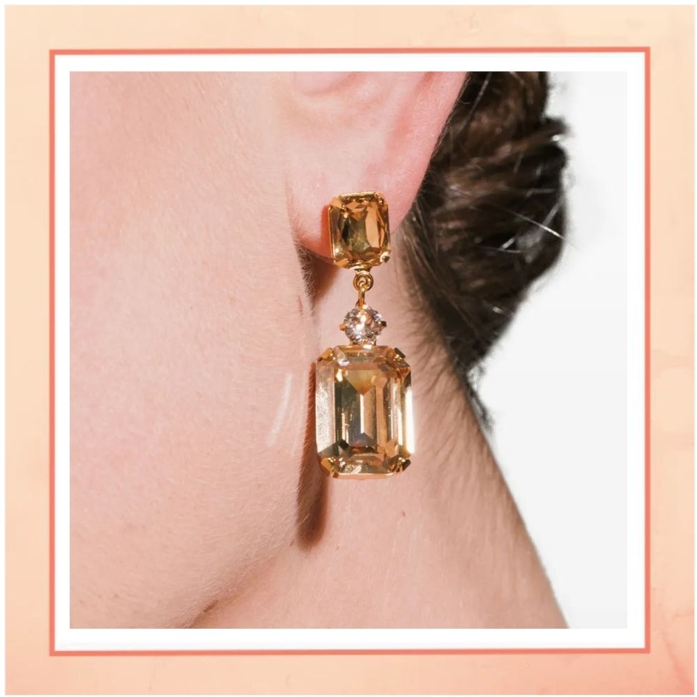 Drops of Champagne Earrings