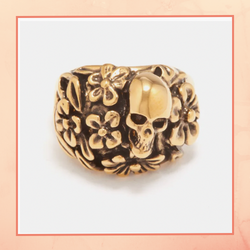 Black Skull Ring