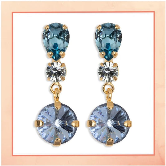Shades of Monsoon Rain Earrings