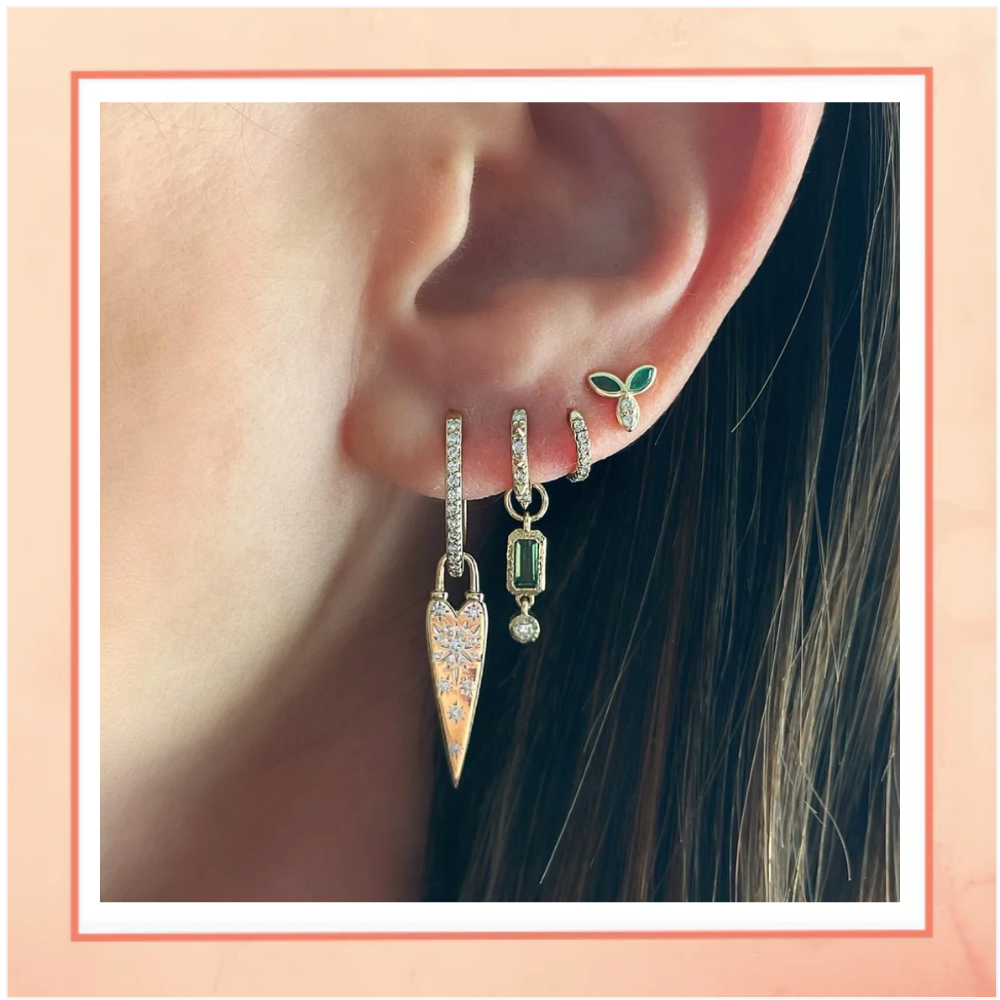 Cone Hoop Earrings