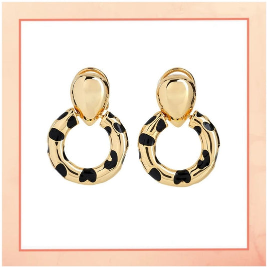 Leopard Print Earrings