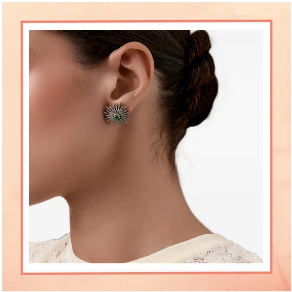 Black Galaxy Earrings