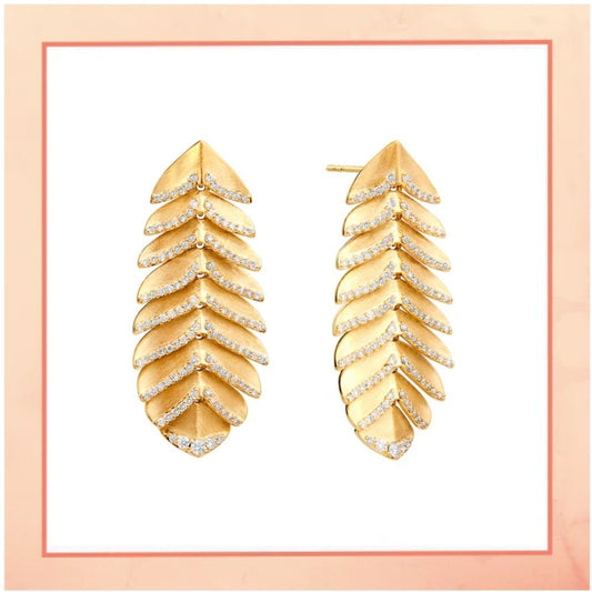 Fiery Leaves Earrings