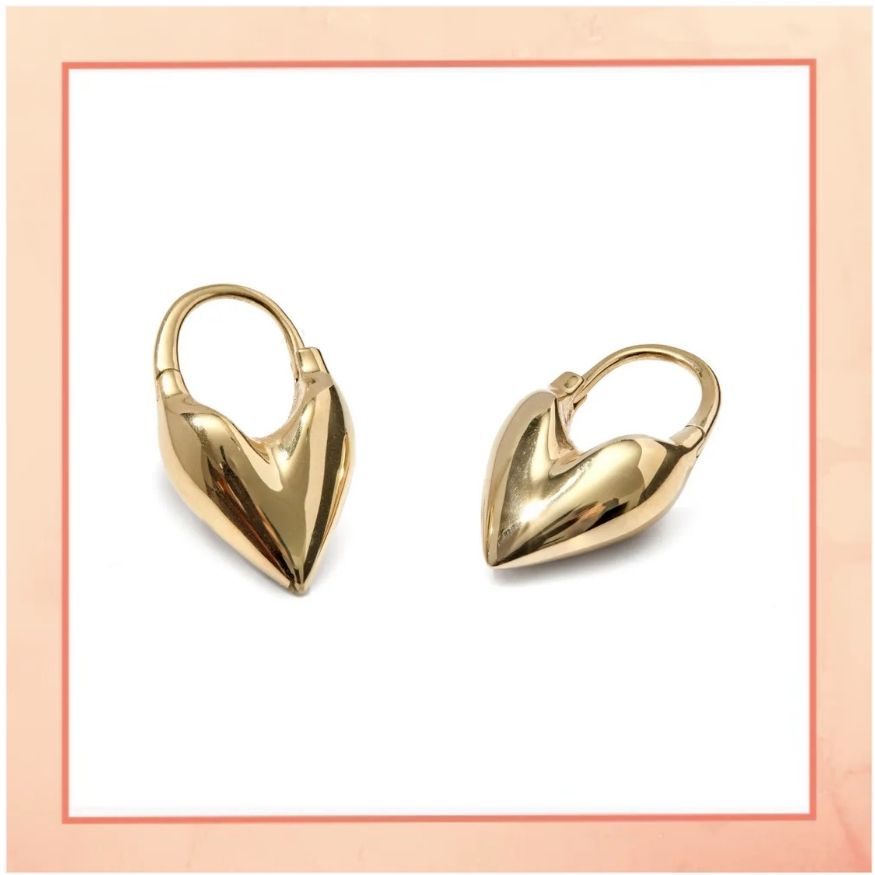 Locked Heart Earrings