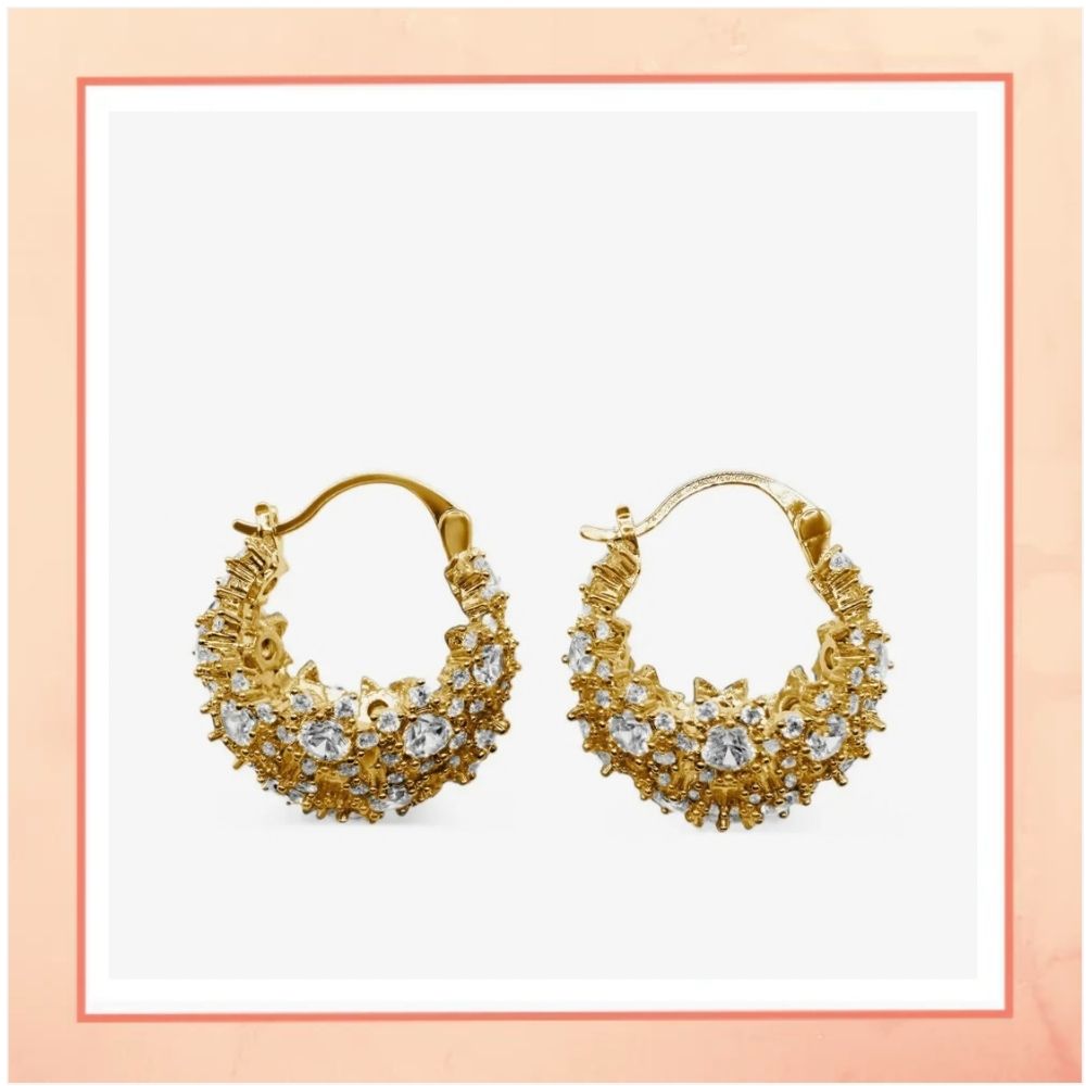 A Basket of Flowers Earrings