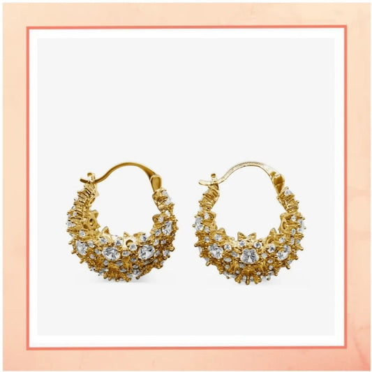 A Basket of Flowers Earrings