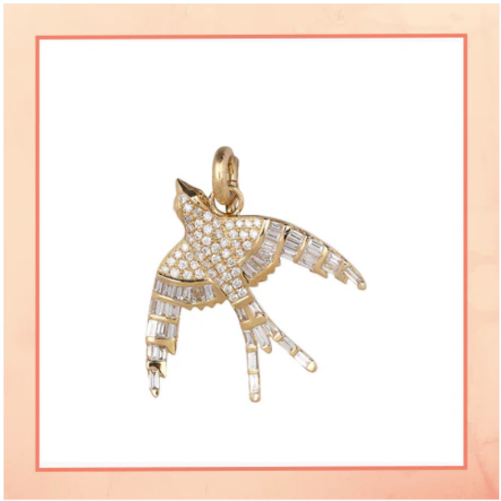 Fly with Me Sparrow Pendant